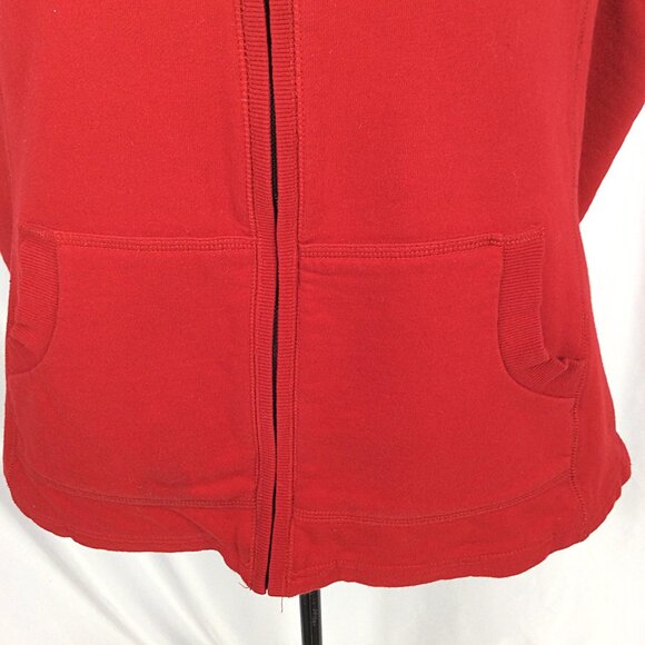 Coldwater Creek Sherpa Lined Vest Womens Plus Size 2X Full Zip Jersey Knit - Picture 7 of 9